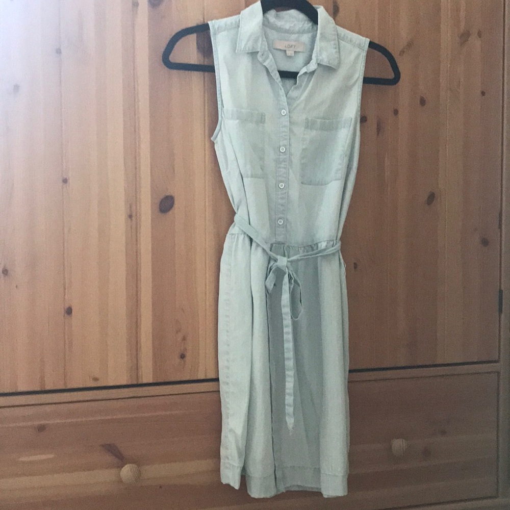 Loft Chambray Dress